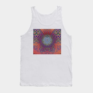 Nature Loving Fractal Pattern Tank Top